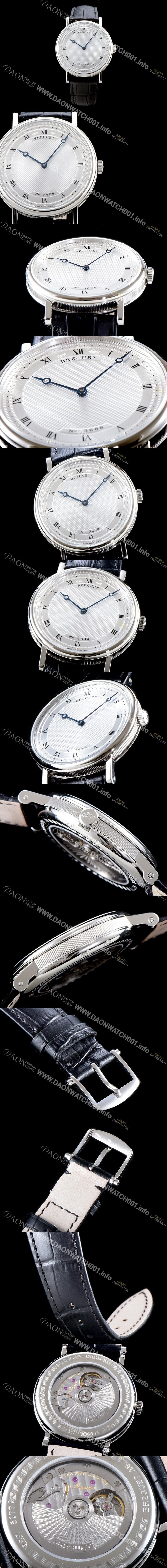 홍콩명품 [브레게] 남성용 인기제품 클래식 5157BB/11/9V6 38mm 오토매틱 신제품!! 실버 길로쉐 패턴 다이얼 오토매틱 무브먼트 BRG0410