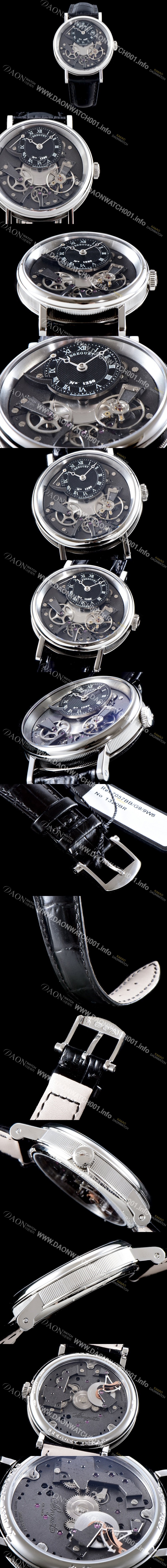 홍콩명품 [브레게] 남성용 최고의 퀄리티 완벽한 싱크로율 트레디션 7057BB/G9/9W6 신형 스켈레톤 다이얼 오토매틱 무브먼트 BRG0411