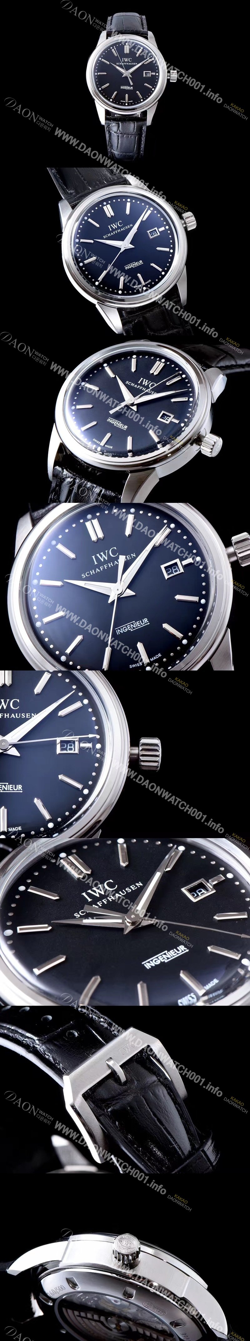 홍콩명품 [아이더블유씨] 남성용 인게뉴어 블랙 다이얼 오토매틱 무브먼트 IWC0250