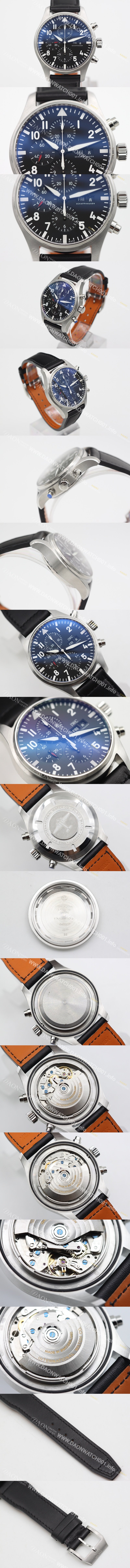 홍콩명품 [아이더블유씨] 남성용 탑건 IW377709 블랙 다이얼 오토매틱 무브먼트 IWC0254