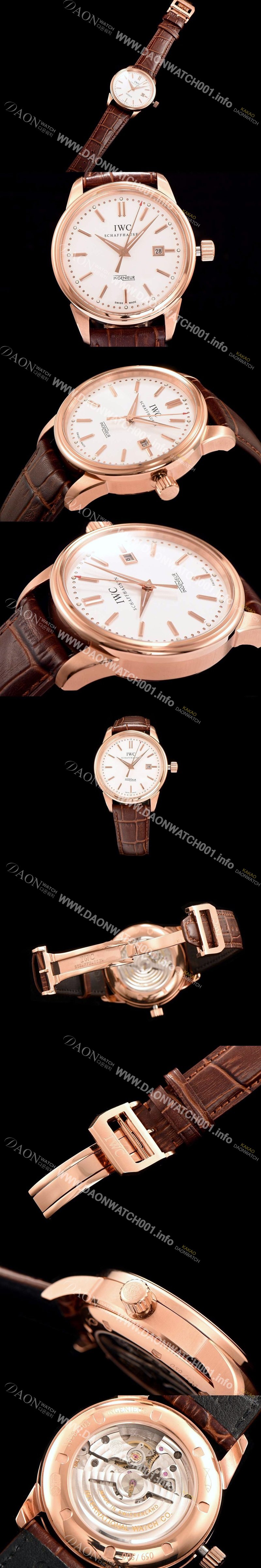 홍콩명품 [아이더블유씨] 남성용 인게뉴어 화이트 다이얼 오토매틱 무브먼트 IWC0251