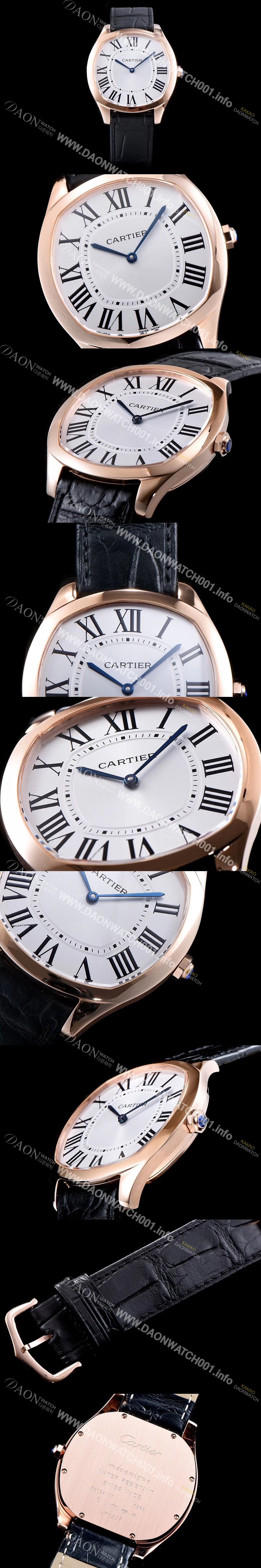 홍콩명품 [까르띠에] 남성용 토르튜 wgnm0006 화이트 다이얼 Cal.430MC 수동형 무브먼트 CAR0510