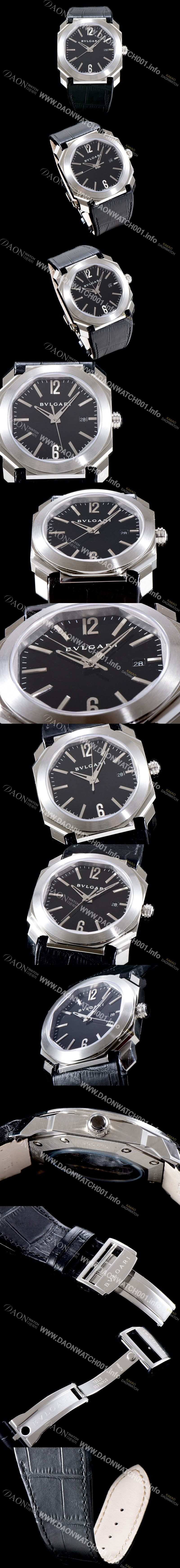 홍콩명품 [불가리] 남성용 옥토 블랙 다이얼 오토매틱 무브먼트 BVL4210