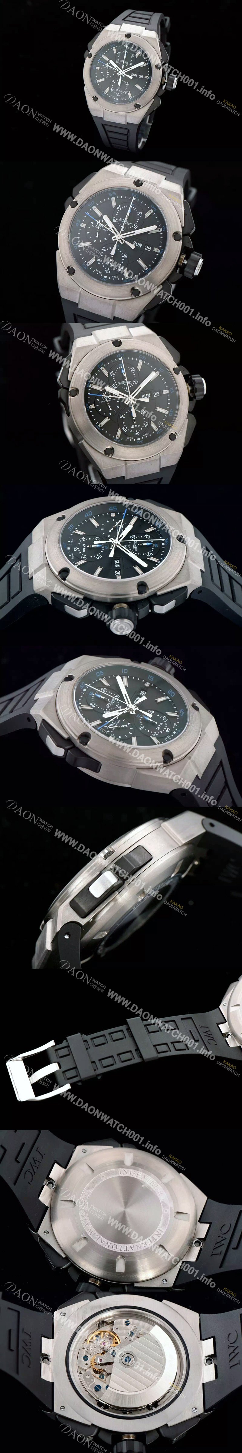 홍콩명품 [아이더블유씨] 남성용 인제니어 블랙 다이얼 오토매틱 무브먼트 IWC0210