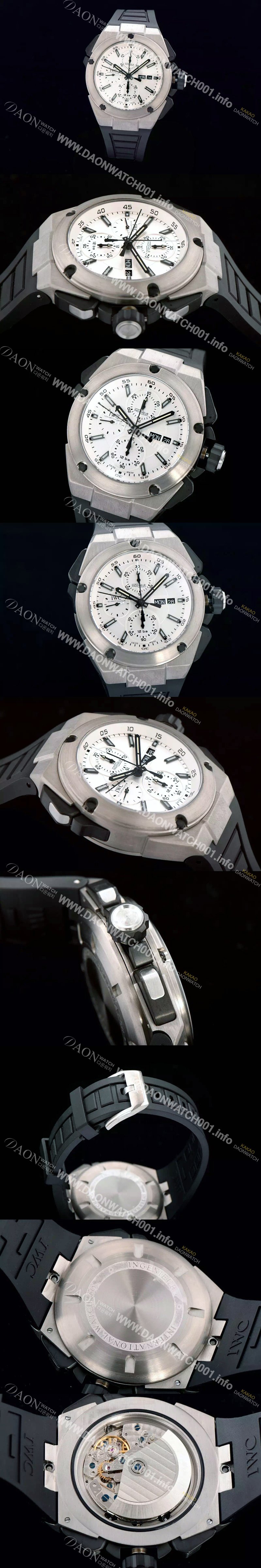 홍콩명품 [아이더블유씨] 남성용 인제니어 화이트 다이얼 오토매틱 무브먼트 IWC0214