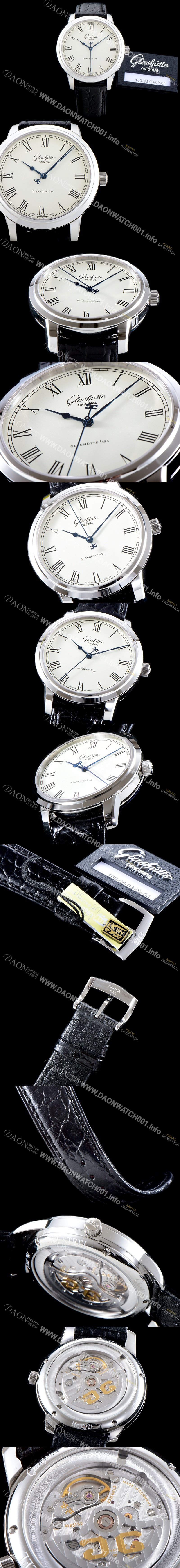 홍콩명품 [글라슈테 오리지날] 남성용 세나토 베이지 다이얼 오토매틱 무브먼트 GLA4243