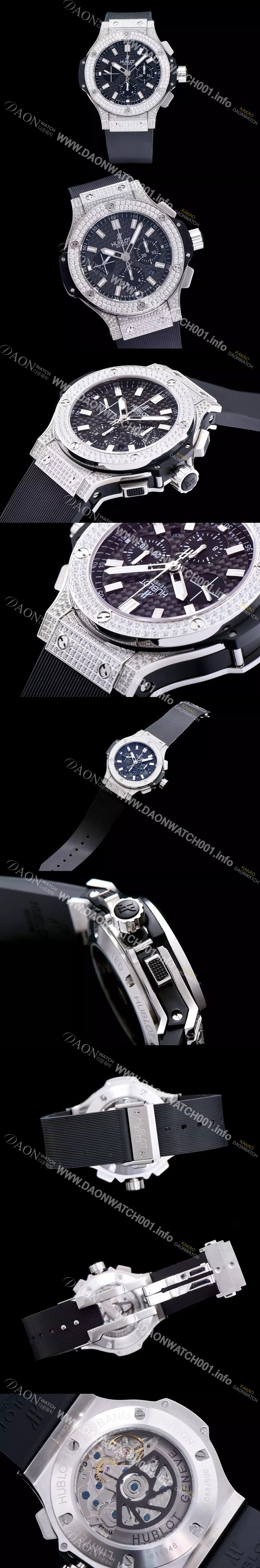 홍콩명품 [휴블렛] 남성용 빅뱅 하이퀄리티에 볼루션 블랙 다이얼 오토매틱 무브먼트 HUB0432