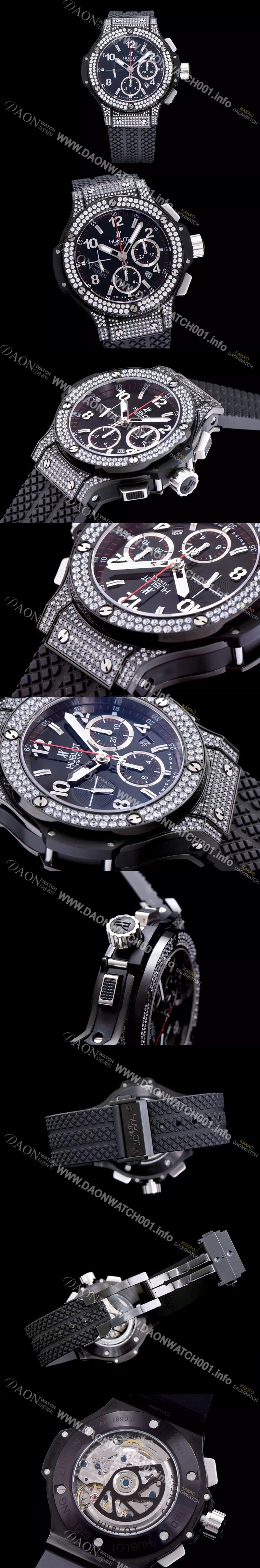 홍콩명품 [휴블렛] 남성용 빅뱅 하이퀄리티에 볼루션 블랙 다이얼 오토매틱 무브먼트 HUB0430