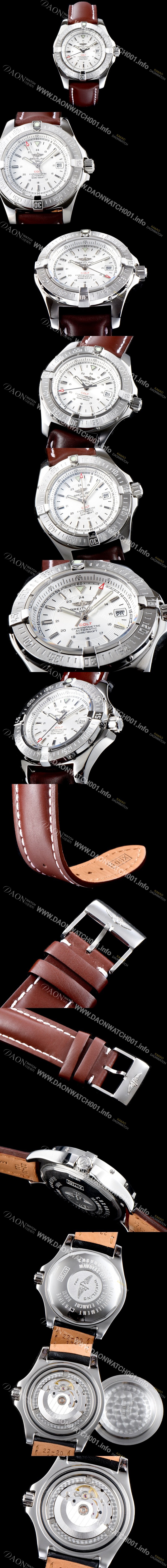 홍콩명품 [브라이틀링] 남성용 콜트 화이트 다이얼 오토매틱 무브먼트 BRE0215