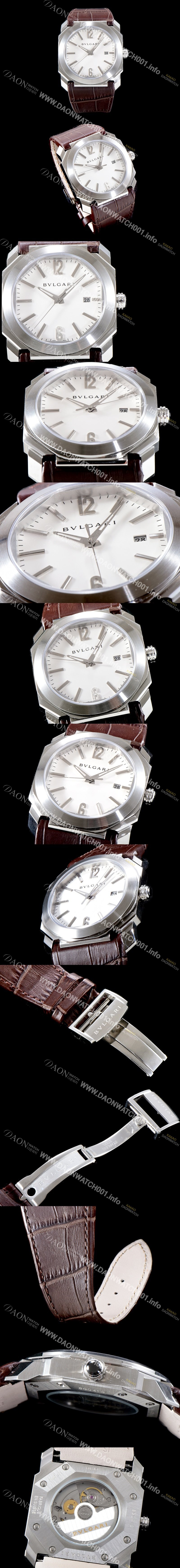 홍콩명품 [불가리] 남성용 옥토 베스트에디션 화이트 다이얼 오토매틱 무브먼트 BVL4230