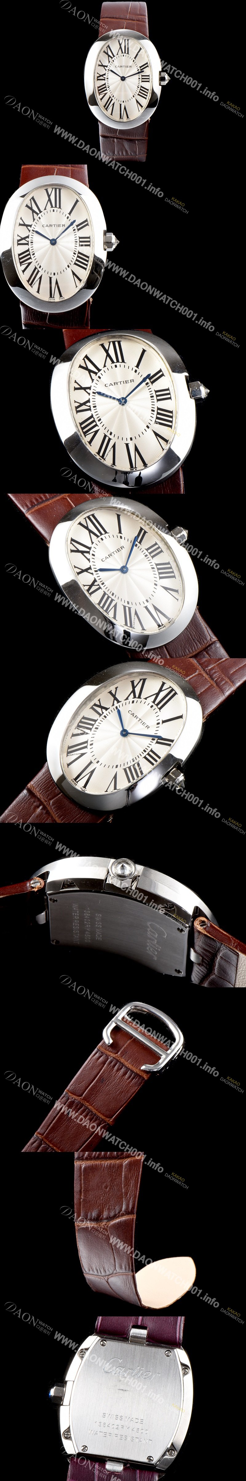 홍콩명품 [까르띠에] 여성용 베누아 스위스 쿼츠 화이트 다이얼 CAR0305