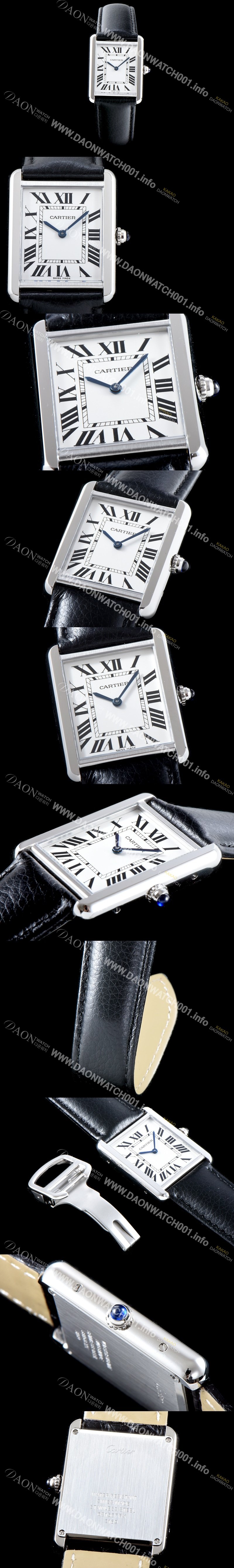 홍콩명품 [까르띠에] 남여공용 탱크솔로 WSTA0028 베스트 에디션 탱크 화이트 다이얼 최고급 스위스 정품 쿼츠 무브먼 CAR0102