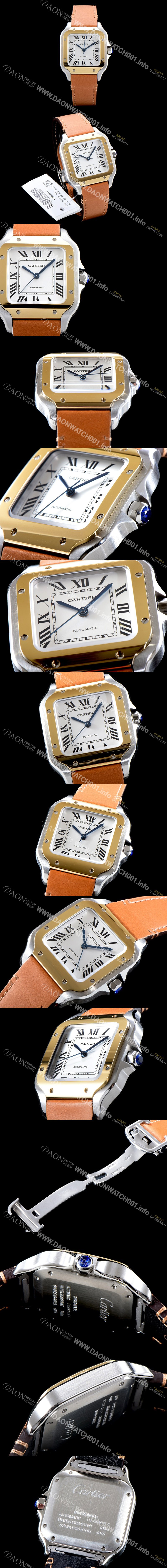 홍콩명품 [까르띠에] 남성용 산토스 드 까르띠 W2SA0007