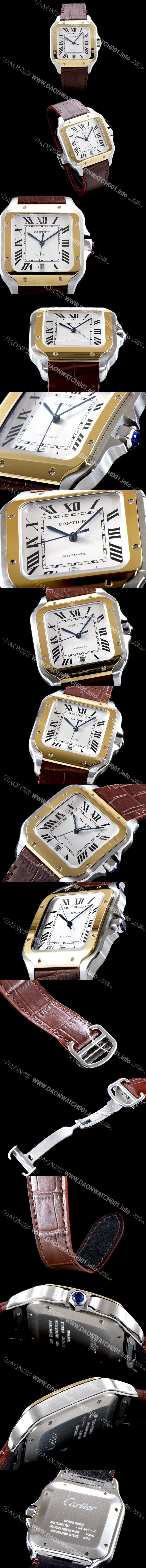 홍콩명품 [까르띠에] 남성용 산토스 드 까르띠 W2SA0006