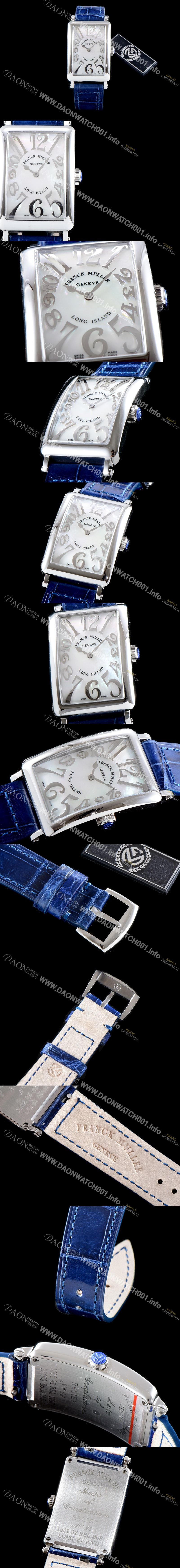 홍콩명품 [프랭크뮬러] 여성용 롱아일렌드 952 QZ REL 컬력션 화이트 마더 오브 펄 다이얼 스위스 쿼츠 무브먼트 FRA0454