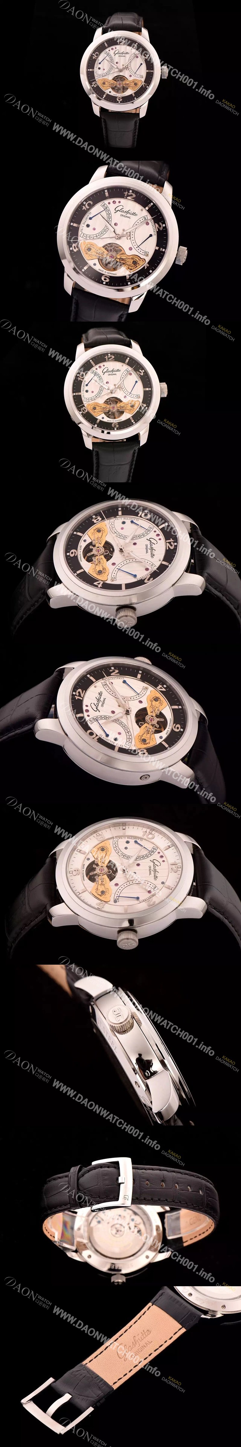 홍콩명품 [글라슈테 오리지날] 남성용 글라슈테 오리지날 시리즈 화이트다이얼 GLA425