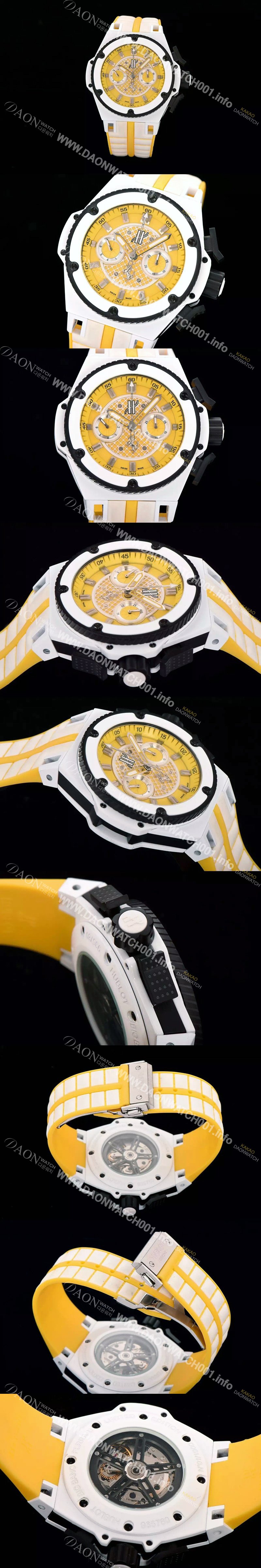 홍콩명품 [휴블렛] 남성용 빅뱅 페라리 에디션 옐루다이얼 HUB4200