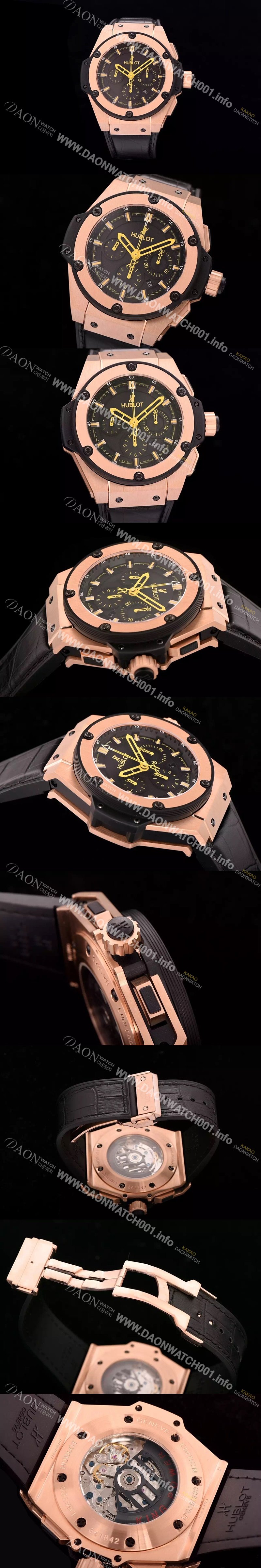 홍콩명품 [휴블렛] 남성용 빅뱅 킹 리미티드 블랙 다이얼 HUB4203