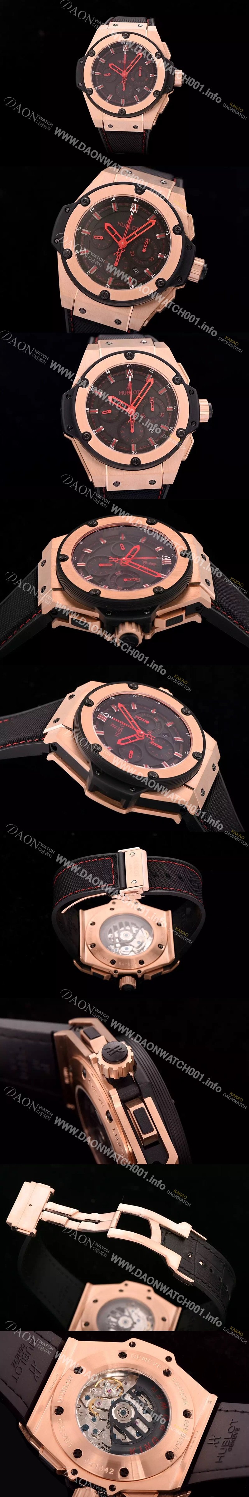 홍콩명품 [휴블렛] 남성용 빅뱅 킹 F1 포뮬라 에디션 블랙다이얼 HUB4200