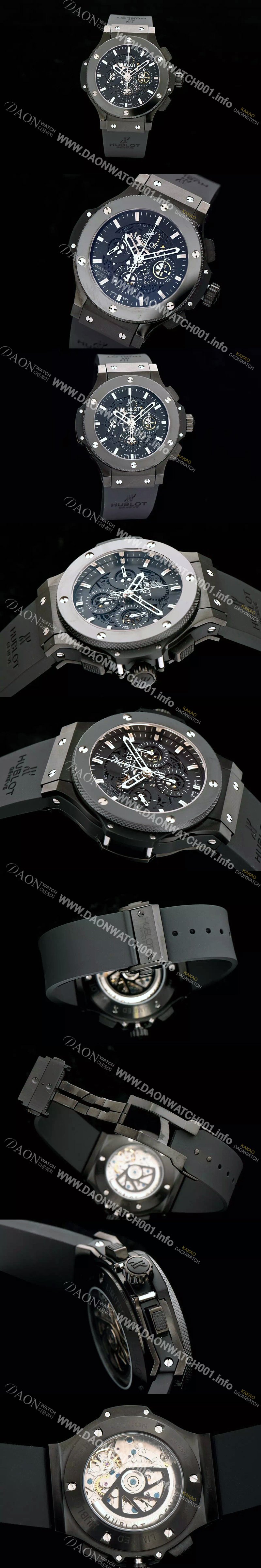 홍콩명품 [휴블렛] 남성용 빅뱅 블랙 다이얼 오토매틱 HUB0444