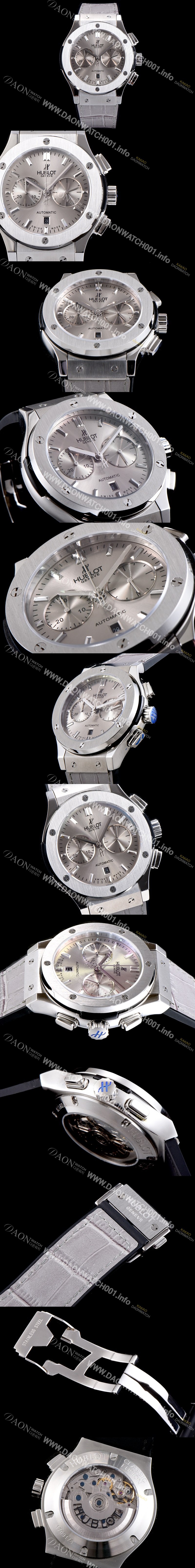 홍콩명품 [휴블렛] 남성용 클레식 퓨전 521.NX.7071.LR 크로노그래프 그레이 다이얼 오토매틱 무브먼트 HUB0210