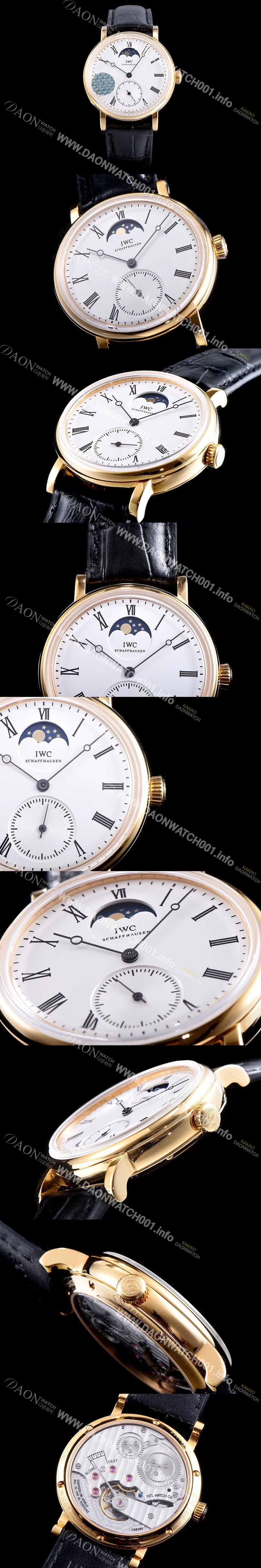 홍콩명품 [아이더블유씨] 남성용 아이떠블유씨 IW544803 빈티지컬렉션 문페이즈 핸즈와인딩 IWC0423