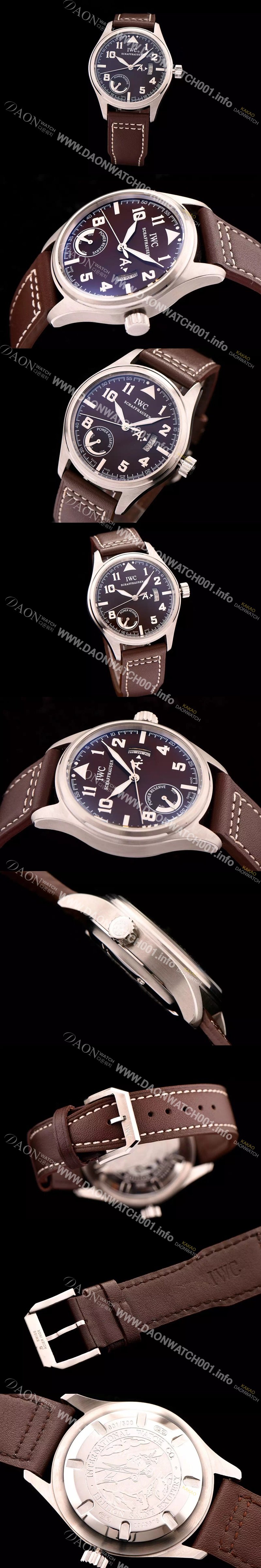 홍콩명품 [아이더블유씨] 남성용 생떽쥐베리 파워 리져브 에디션 42mm 브라운다이얼 IWC0400