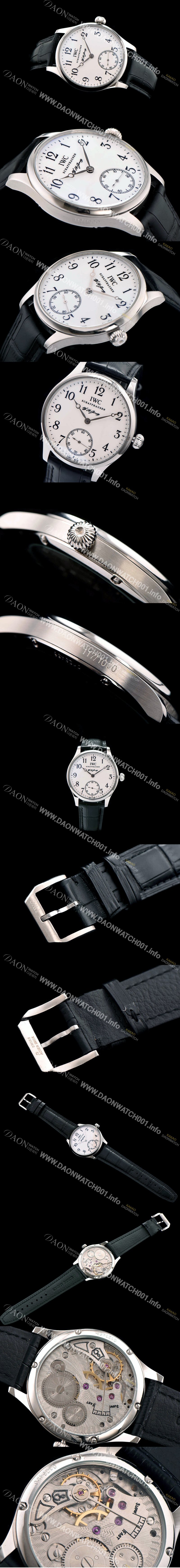 홍콩명품 [아이더블유씨] 남성용 포르투기즈 에프에이 존스 화이트다이얼 IWC0450