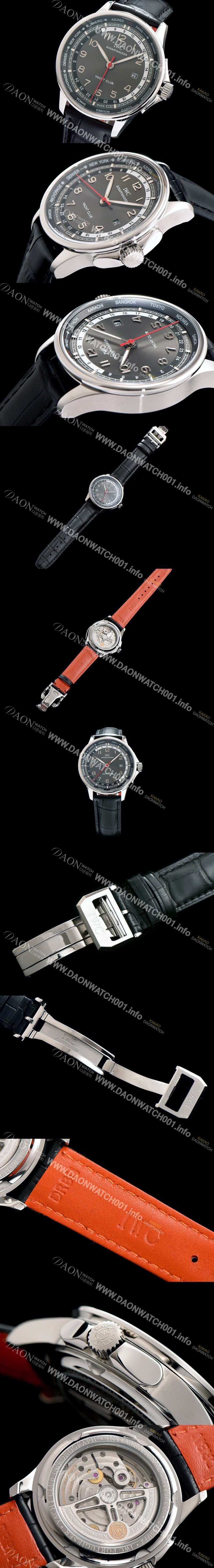 홍콩명품 [아이더블유씨] 남성용 포르투기즈 오토매틱 요트클럽 블랙 다이얼 IWC0213