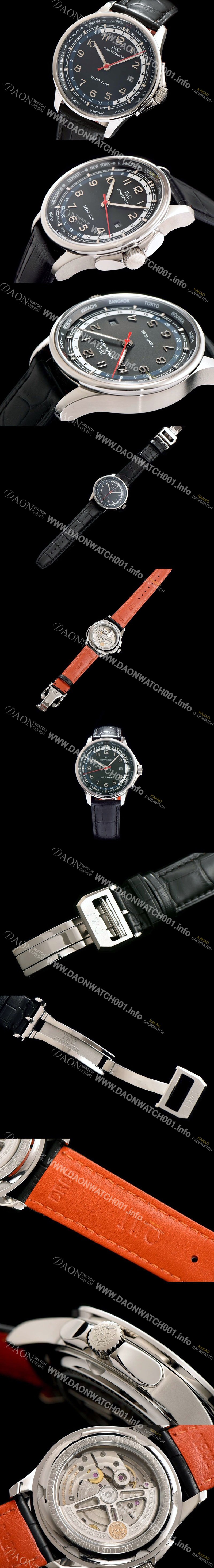 홍콩명품 [아이더블유씨] 남성용 포르투기즈 오토매틱 요트클럽 블랙 다이얼 IWC0210