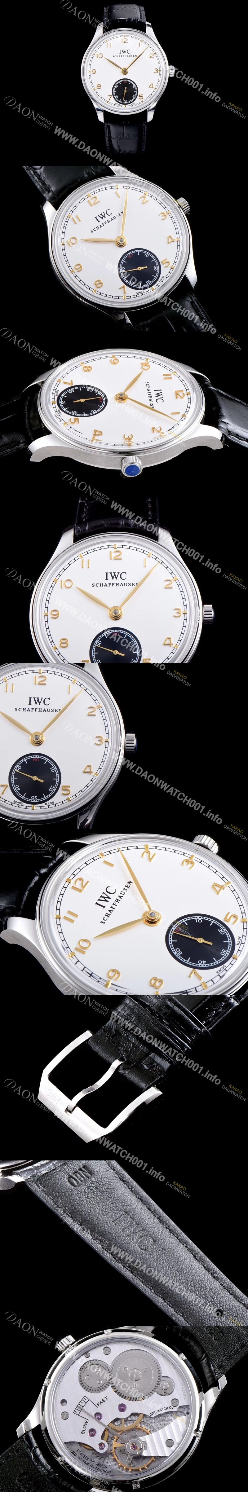 홍콩명품 [아이더블유씨] 남성용 포르투기즈 최고급버전 IW545405 화이트 다이얼 IWC0200