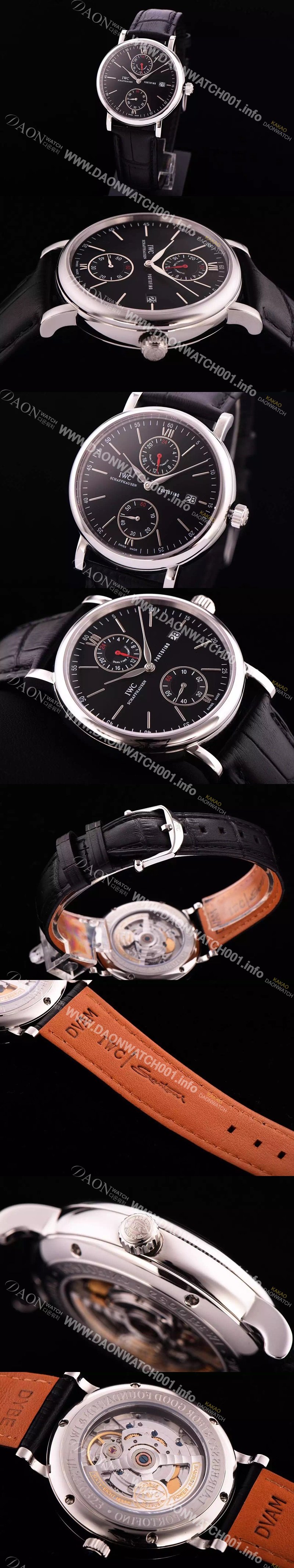 홍콩명품 [아이더블유씨] 남성용 IW361002포르투기즈 에브리데이 워치 블랙 다이얼 스위스 ETA 2824-A2 오토매틱 무브먼트 IWC0140