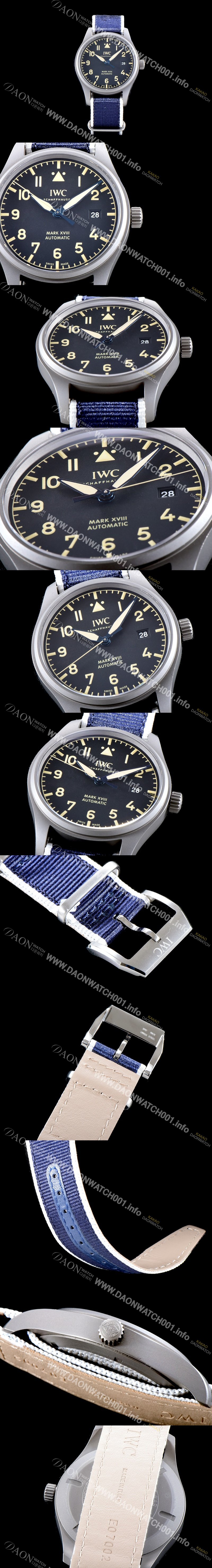 홍콩명품 [아이더블유씨] 남성용 파일럿 워치 마크 XVIII 헤리티지 IW327006