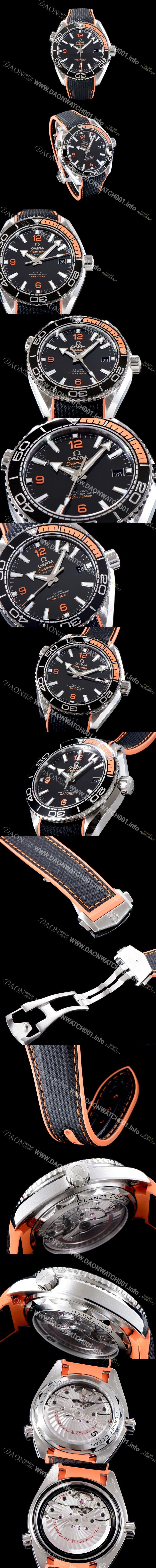 홍콩명품 [오메가] 남성용 뉴 신형!! 씨마스터 플래닛 오션600M 코-액시얼 마스터 크로노미터 43.5MM 블랙 다이얼 오토매틱 무브먼트 OMG0114