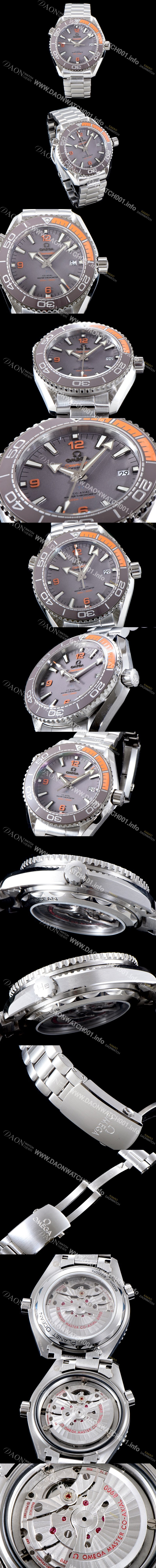 홍콩명품 [오메가] 남성용 신형 그레이 다이얼 UP!! 씨마스터 플래닛 오션600M 코-액시얼 마스터 크로노미터 43.5MM 오토매틱 무브먼트 OMG0113