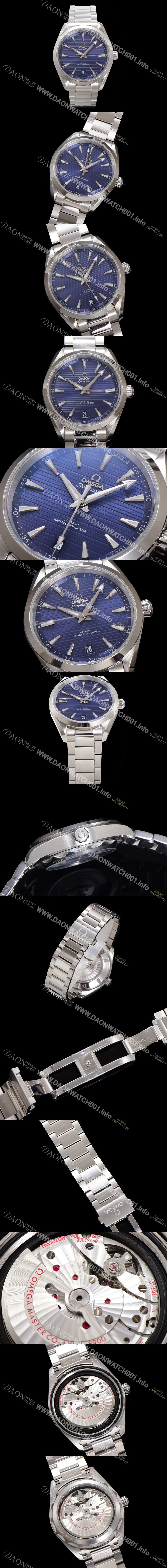 홍콩명품 [오메가] 남성용 씨마스터 220.10.41.21.03.004 아쿠아테라 코-액시얼 41mm 오토매틱 Cal.8900 타입 블루 다이얼 omg20238