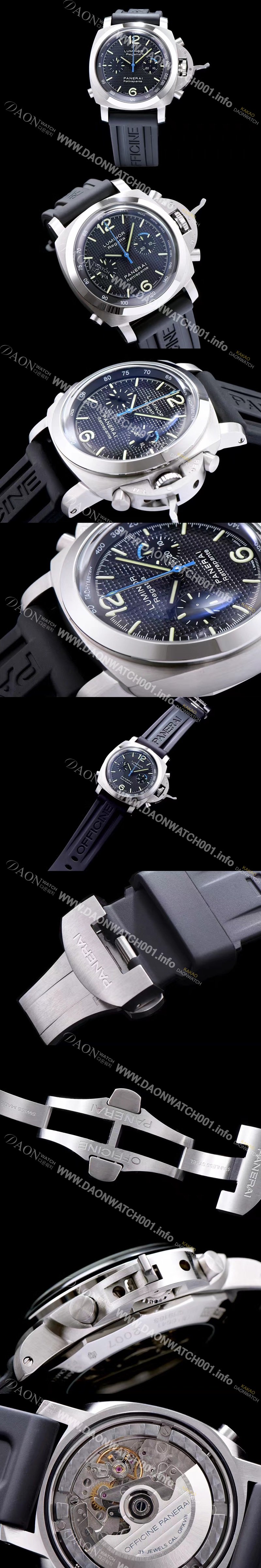 홍콩명품 [파네라이] 남성용 루미노르 블랙 다이얼 오토매틱 무브먼트 PAN0219