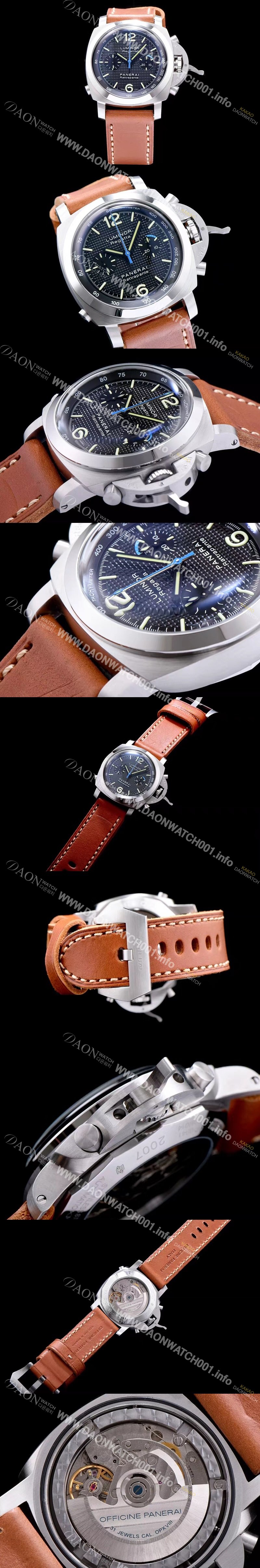 홍콩명품 [파네라이] 남성용 루미노르 블랙 다이얼 오토매틱 무브먼트 PAN0210