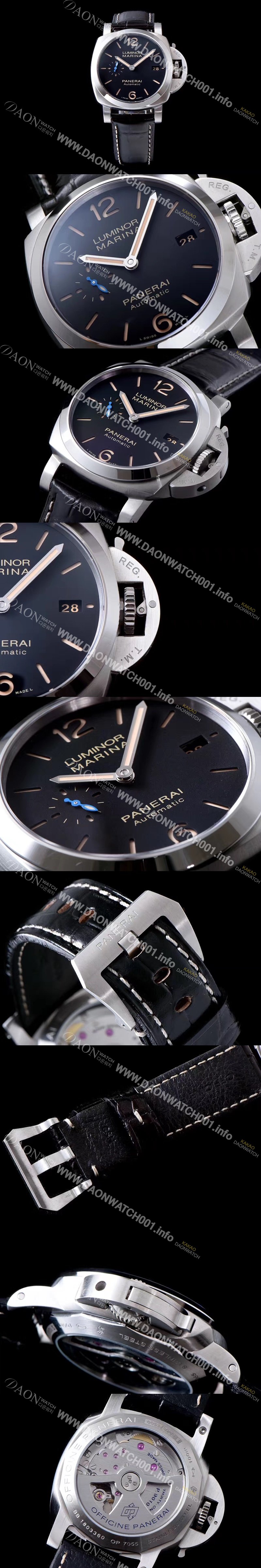 홍콩명품 [파네라이] 남성용 루미노르 블랙 다이얼 오토매틱 무브먼트 PAN1215