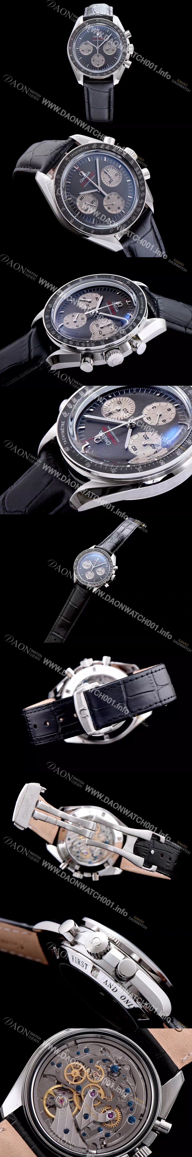 홍콩명품 [오메가] 남성용 스피드마스터 그레이 다이얼 핸드 와인딩 무브먼트 OMG0001