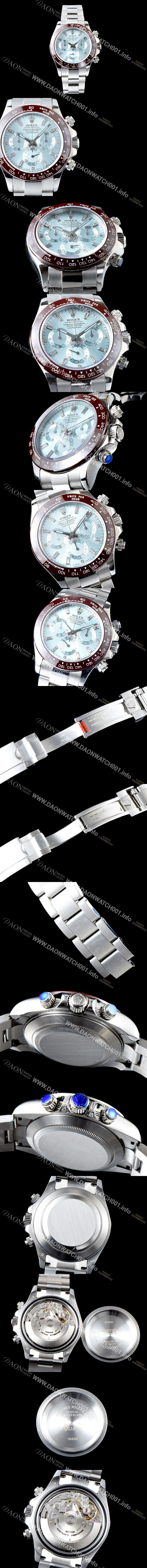 홍콩명품 [로렉스] 남성용 데이토나 블루 다이얼 오토매틱 무브먼트 ROL0131