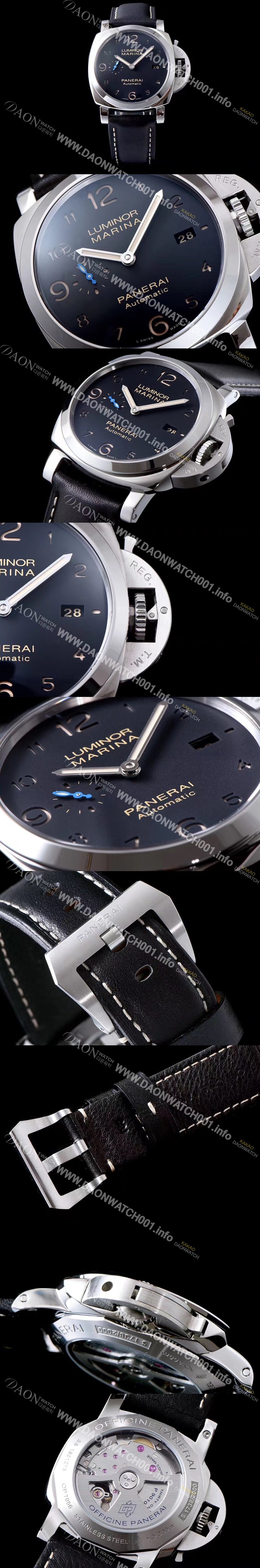 홍콩명품 [파네라이] 남성용 루미노르 블랙 다이얼 오토매틱 무브먼트 PAN0216