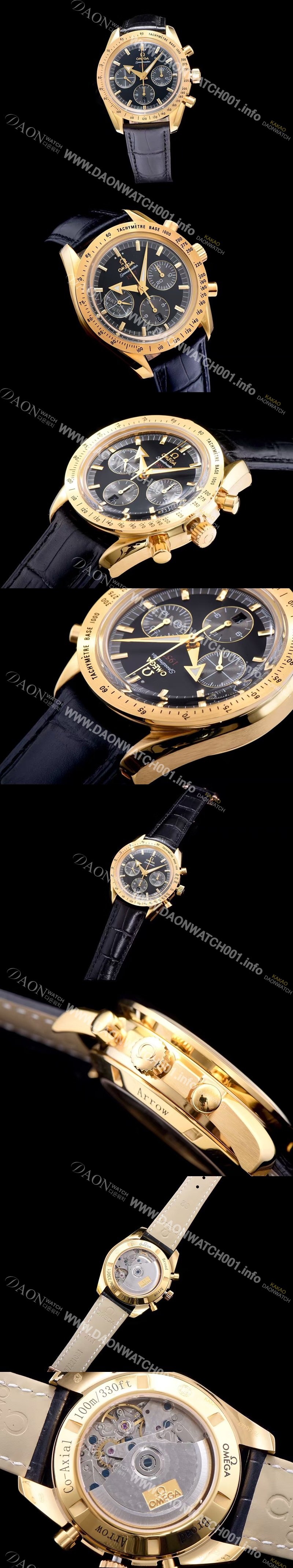 홍콩명품 [오메가] 남성용 스피드마스터1957 블랙 다이얼 오토매틱 무브먼트 OMG0324