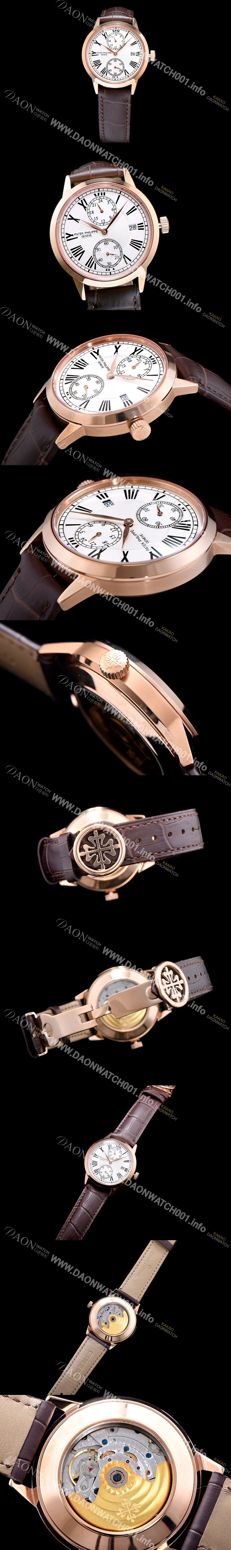 홍콩명품 [파텍필립] 남성용 그렌드 컴플리케이션 화이트 다이얼 오토매틱 무브먼트 PAT0210