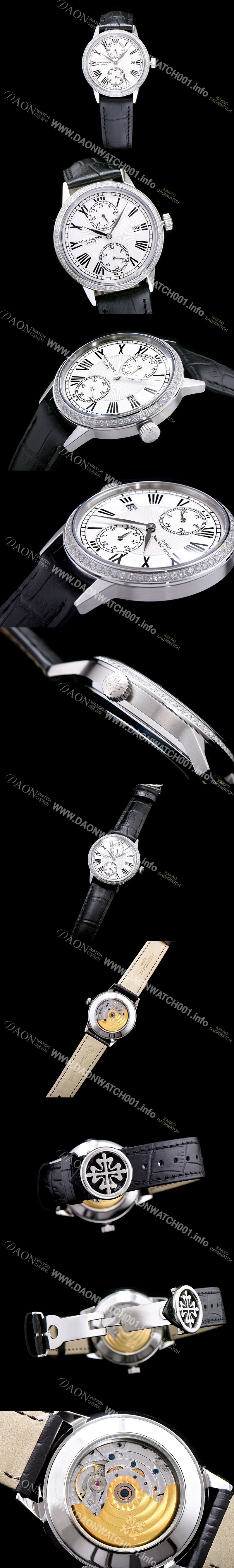 홍콩명품 [파텍필립] 남성용 그렌드 컴플리케이션 화이트 다이얼 오토매틱 무브먼트 PAT0215