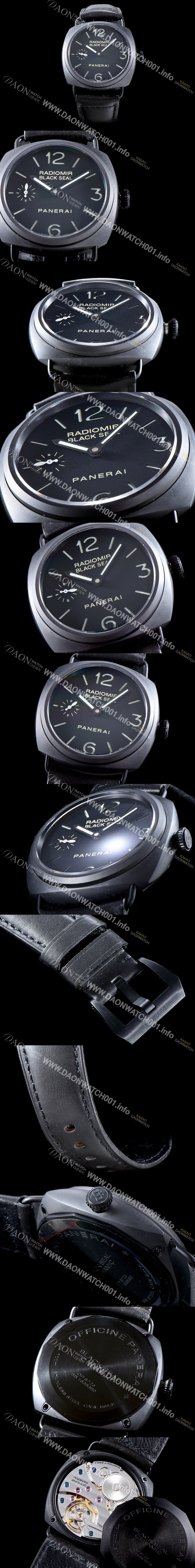 홍콩명품 [파네라이] 남성용 라디오미르 블랙 다이얼 오토매틱 무브먼트 PAN0202