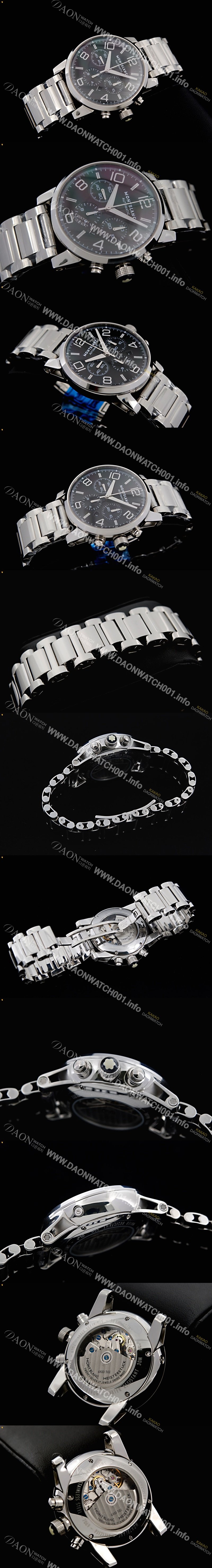 홍콩명품 [몽블랑] 남성용 몽블랑 타임워커 크로노 SS 블랙 다이얼 MON4222