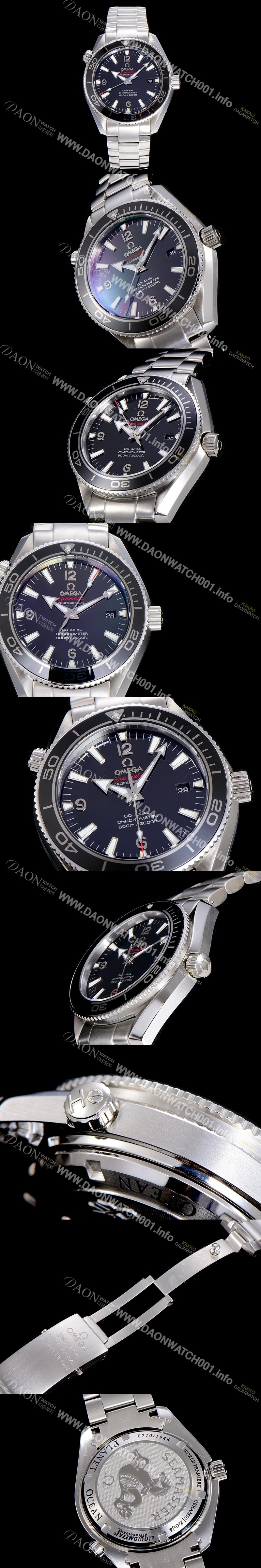 홍콩명품 [오메가] 남성용 시마스터 222.30.42.20.01.001 플래닛 오션 600m 리미티드 에디션 블랙다이얼 OMG03673