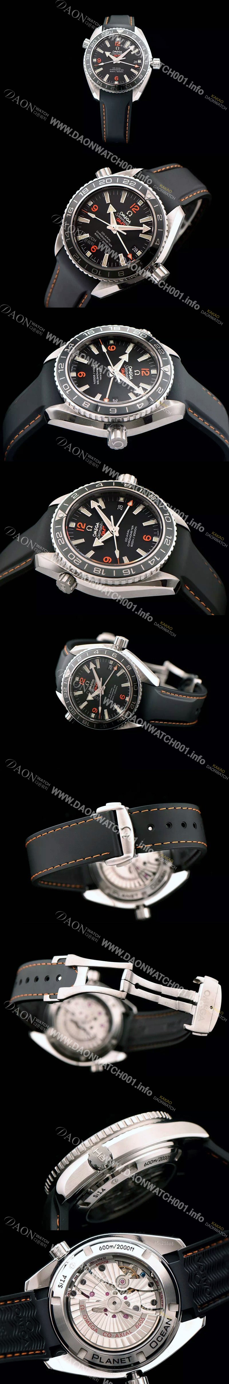 홍콩명품 [오메가] 남성용 시마스터 플래닛 오션 코엑시얼 지엠티 블랙다이얼 OMG00002