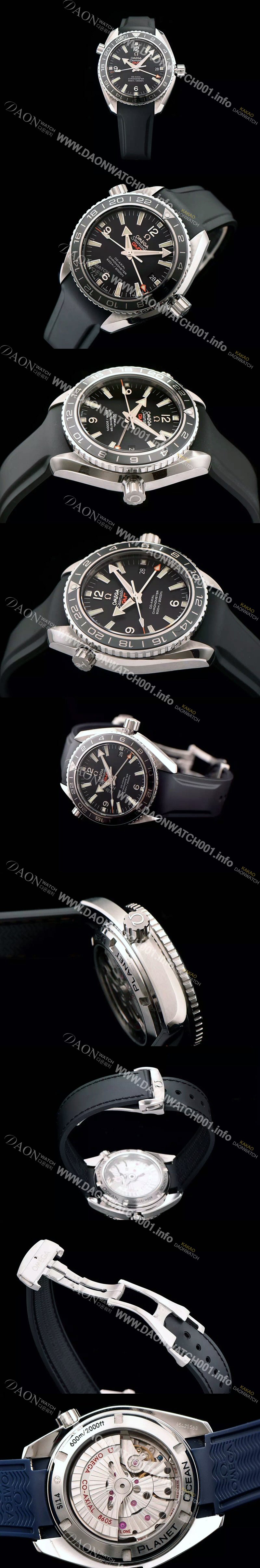 홍콩명품 [오메가] 남성용 시마스터 플래닛 오션 코엑시얼 지엠티 블랙다이얼 OMG0005